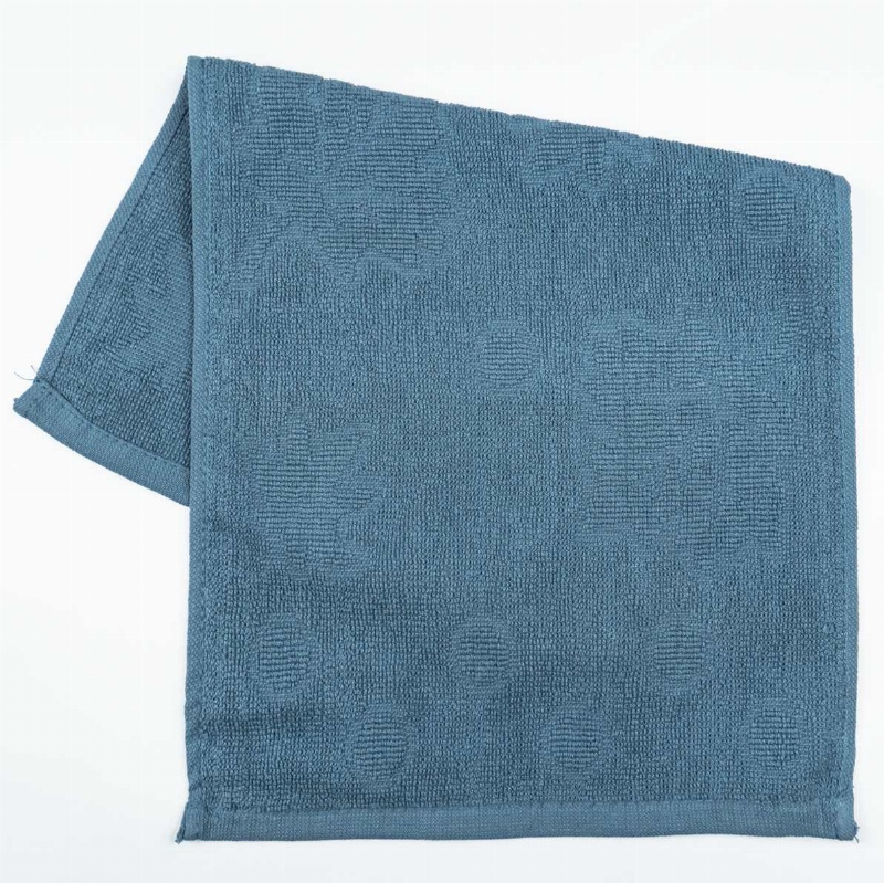 Рушник серветка кухонна жакардова GM Textile 25х45 см 380 г/м2 (Блакитний)